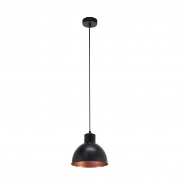 Lámpara colgante SERIE Negro, cobre / 