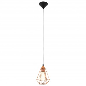 Lámpara colgante SERIE Negro / Colores de cobre