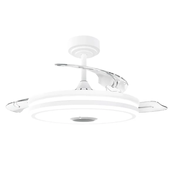 ventilador con altavoz rgb