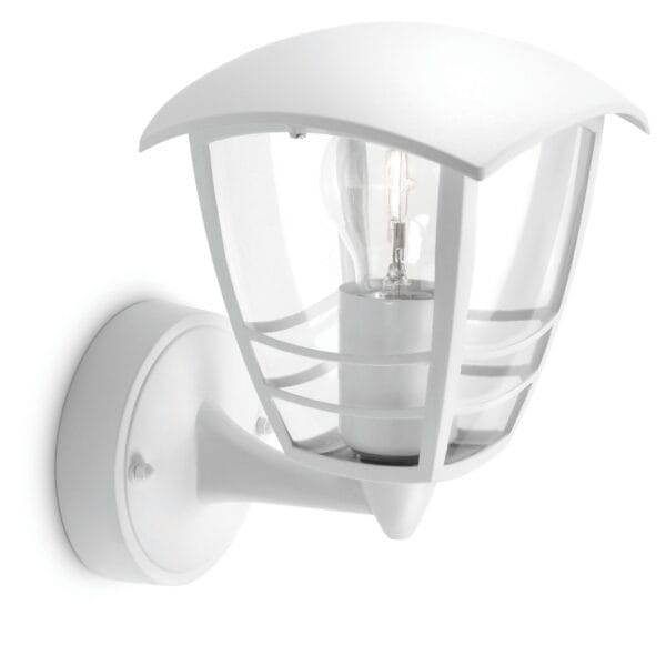 Aplique Philips Creek E27 60 W Blanco IP44 Sin Bombilla