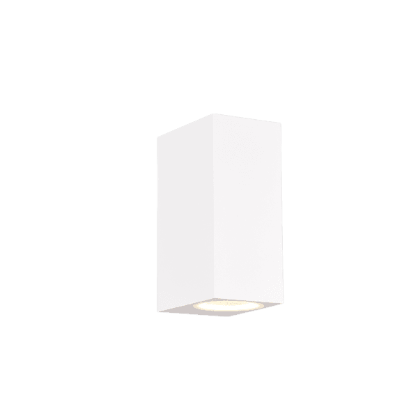 Lámpara de Pared ROYA Blanco Mate para Exterior - Iluminación Eficaz y Ecológica - Color: Estera blanca - Material: Aluminio fundido
