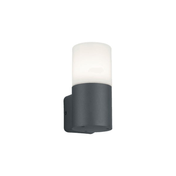 Luminaria Exterior HOOSIC IP44 Blanco/Antracita - Moderna y Eficiente LED - Color: Antracita