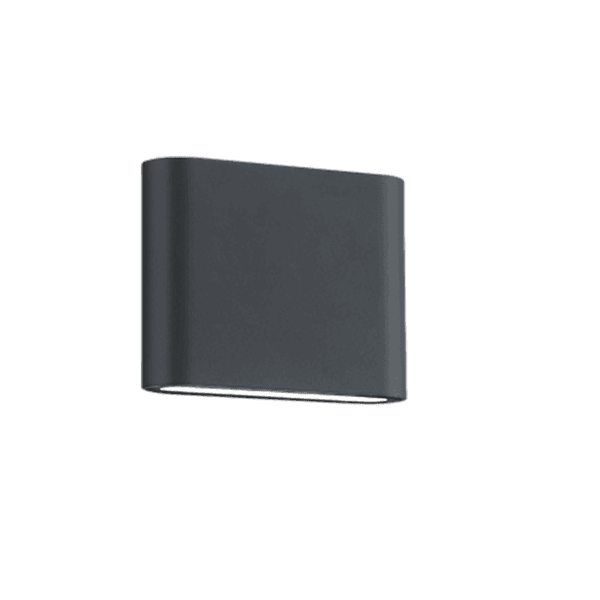 Aplique de Exterior THAMES II en Antracita - LED Eficiente y Moderno para Cualquier Espacio - Color: Antracita - Material: Aluminio fundido - Tipo de Luz: LED - Lúmenes: 260 - Temperatura: 3000K