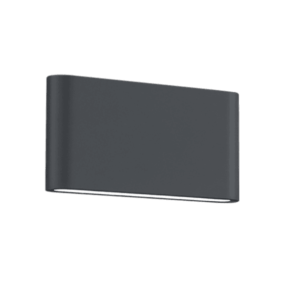Aplique de Pared Exterior THAMES II LED Antracita - Iluminación Moderna y Eficiente - Color: Antracita - Material: Aluminio fundido - Tipo de Luz: LED - Lúmenes: 450 - Temperatura: 3000K