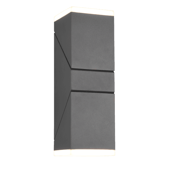 Lámpara de Exterior AVON Antracita: LED Eficiente y Ajustable IP54 para tu Jardín - Color: Antracita - Material: Aluminio fundido - Tipo de Luz: LED - Lúmenes: 800 - Temperatura: 3000K