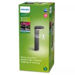 Baliza Philips Tyla 4000K Antracita IP44
