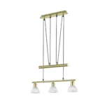 Lámpara de Techo Colgante LEVISTO TRIO Lighting 3 y 4 Luces E14 Altura Regulable Ancho 60,5 y 80 cm