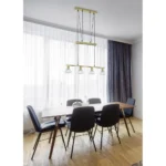 Lámpara de Techo Colgante LEVISTO TRIO Lighting 3 y 4 Luces E14 Altura Regulable Ancho 60,5 y 80 cm