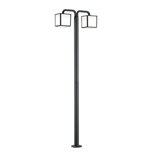 Luminaria de Exterior CUBANGO IP54 Antracita - Diseño Moderno y Eficiente - Color: Antracita - Material: Aluminio fundido - Tipo de Luz: LED - Lúmenes: 470 - Temperatura: 3000K