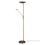 Proyector BRANTFORD LED en Latón Envejecido - Regulador Intensidad y Ahorro Energético - Color: Bronce viejo - Material: Metal - Tipo de Luz: LED - Lúmenes: 3500 - Temperatura: 2700+3200+4000K