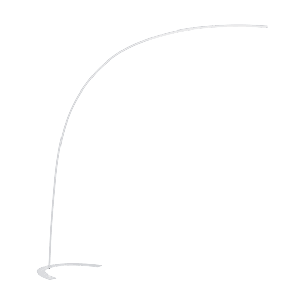 Lámpara de Pie SHANGHAI LED Blanco - Diseño Minimalista y Eficiencia Energética - Color: Blanco - Material: Metal - Tipo de Luz: LED - Lúmenes: 2000 - Temperatura: 3000K