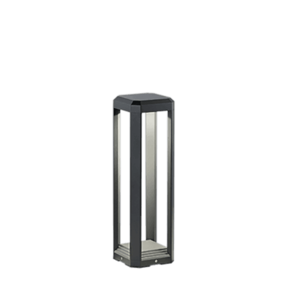 Lámpara de Exterior LOGONE Antracita - Eficiente con Tecnología LED y IP65 - Color: Antracita - Material: Aluminio fundido - Tipo de Luz: LED - Lúmenes: 1300 - Temperatura: 3000K