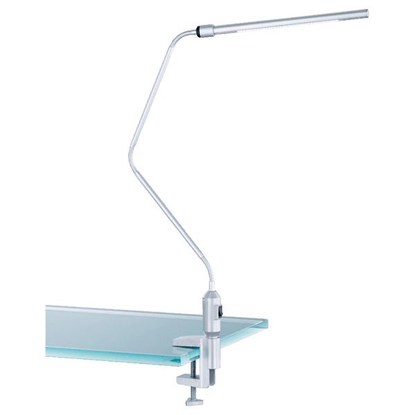 Lámpara de Escritorio VARIO LED Titanio - Eficiencia Energética y Diseño Moderno - Color: Titán - Material: Metal - Tipo de Luz: LED - Lúmenes: 480 - Temperatura: 3000K