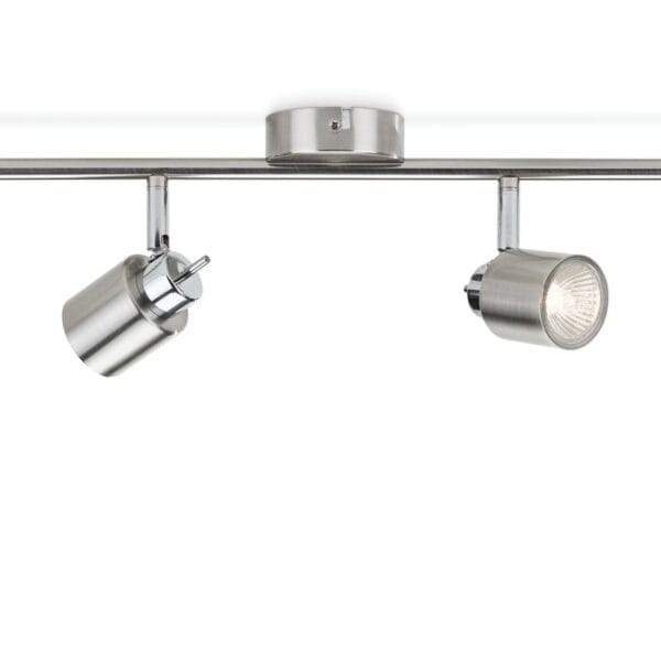 Lámpara de Techo Philips Meranti 4x GU10 Cromado Mate