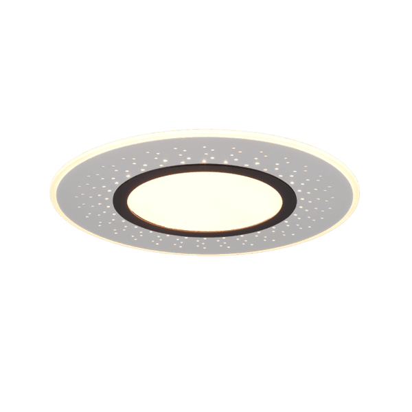 Lámpara de Techo VERUS LED Ajustable en Níquel Mate - Eficiencia Energética y Estilo - Color: Níquel mate - Material: Metal - Tipo de Luz: LED - Lúmenes: 5300 - Temperatura: 2700 - 6500K