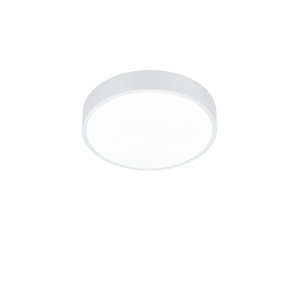 Lámpara de Techo WACO LED Regulable - Diseño Minimalista Blanco Mate, Eficiencia Energética - Color: Estera blanca - Material: Metal - Tipo de Luz: LED - Lúmenes: 3200 - Temperatura: 2300+3000+4000K