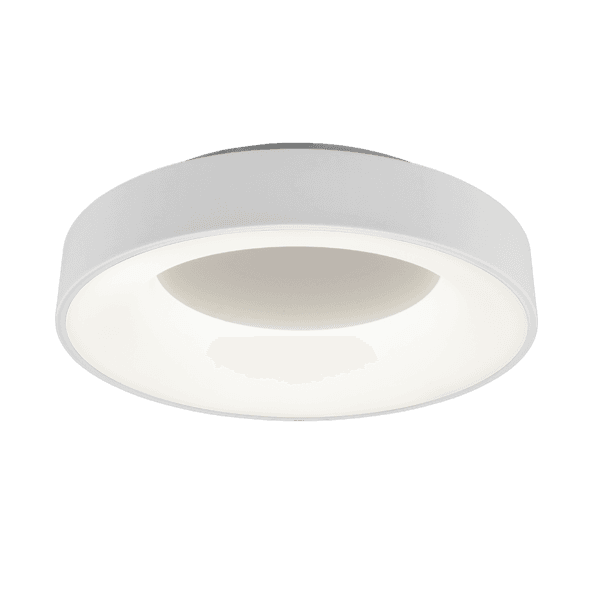 Lámpara de Techo GIRONA LED Blanca Mate - Diseño Minimalista y Eficiencia Energética - Color: Estera blanca - Material: Metal - Tipo de Luz: LED - Lúmenes: 3200 - Temperatura: 4000K