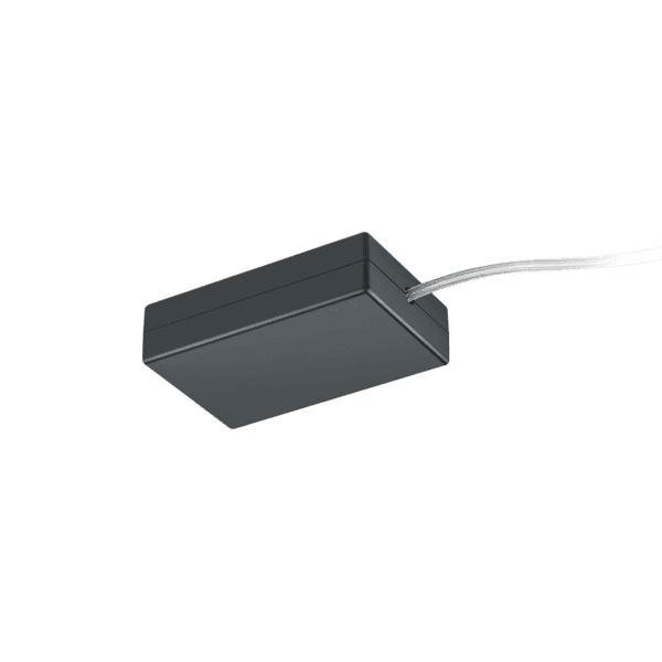 Colgante de Metal de color Estera negra potencia 10 3000K IP20