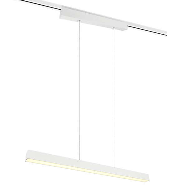 Luminaria Colgante PAROS Blanco Mate - Diseño Moderno y Eficiencia Energética LED - Color: Estera blanca - Material: Metal - Tipo de Luz: LED - Lúmenes: 3400 - Temperatura: 3000K