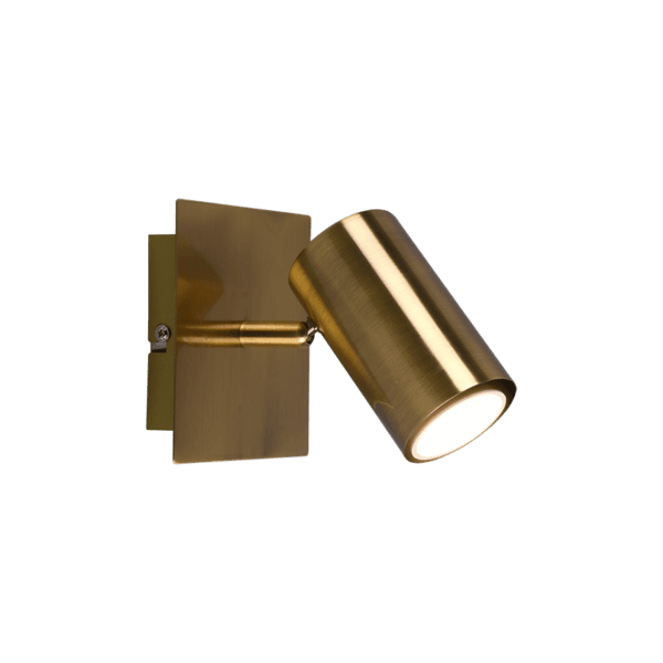 Proyector MARLEY en Latón Envejecido - Iluminación Minimalista y Eficiente Energéticamente - Color: Bronce viejo - Material: Metal