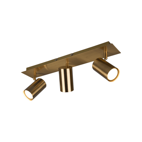 Proyector MARLEY en Latón Envejecido - Lámpara Minimalista y Eficiente LED - Color: Bronce viejo - Material: Metal