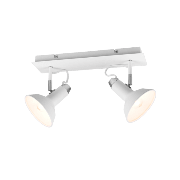 Lámpara de Techo ROXIE Blanco Mate - Eficiencia Energética y Diseño Moderno - Color: Estera blanca