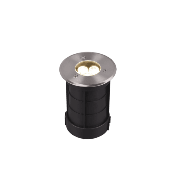 Foco Empotrable BELAJA IP65 LED Níquel Mate - Iluminación Exterior Eficiente y Estilizada - Color: Níquel mate - Material: Acero inoxidable - Tipo de Luz: LED - Lúmenes: 350 - Temperatura: 3000K