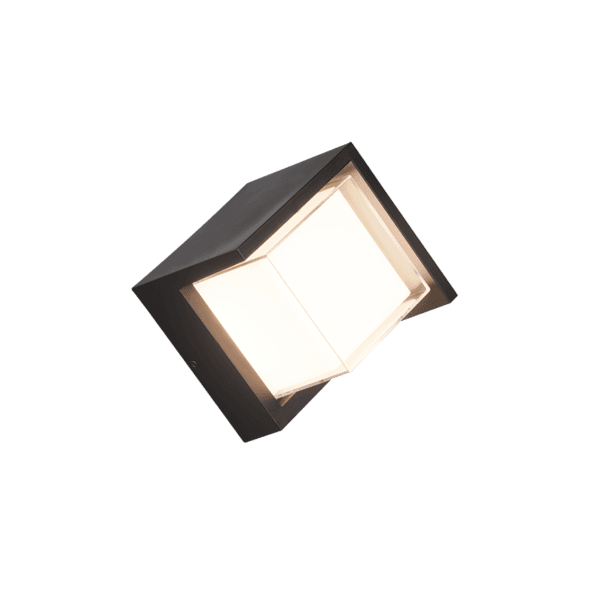 Aplique LED PUNO Blanco y Negro - Ilumina tu Jardín con Estilo y Eficiencia Energética - Color: Estera negra - Material: Plástico - Tipo de Luz: LED - Lúmenes: 800 - Temperatura: 3000K