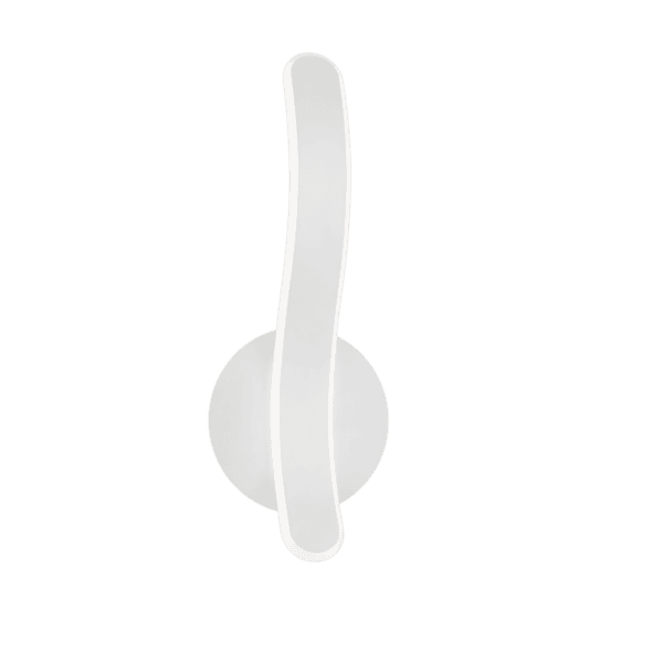 Aplique PARMA LED Blanco Mate con Regulador de Intensidad - Eficiencia Energética 80% - Color: Estera blanca - Material: Metal - Tipo de Luz: LED - Lúmenes: 1400 - Temperatura: 4000K