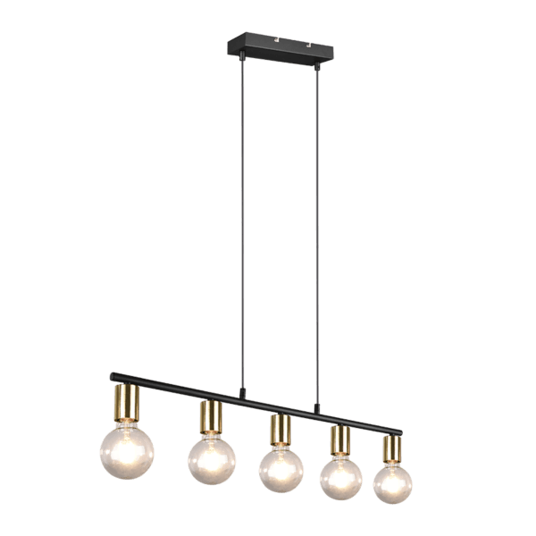 Luminaria VANNES: Diseño Atemporal  con Luz LED - Color: Bronce mate - Material: Metal