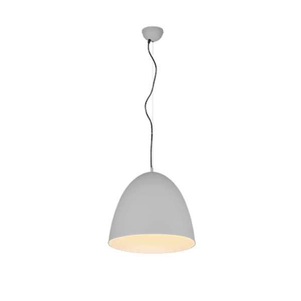 Lámpara Colgante TILDA Gris - Elegancia Moderna y Eficiencia Energética LED - Color: Gris - Material: Metal