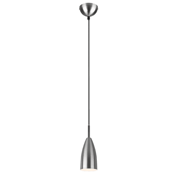 Lámpara Colgante FARIN en Níquel Mate - Estilo Atemporal y Eficiencia LED - Color: Níquel mate