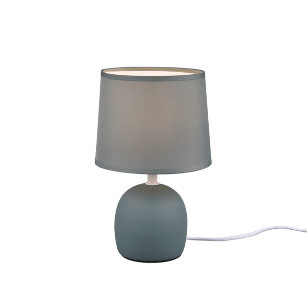 Lámpara de Sobremesa MALU Verde Pastel - Diseño Escandinavo y Eficiencia Energética LED - Color: Verde - Material: Cerámica