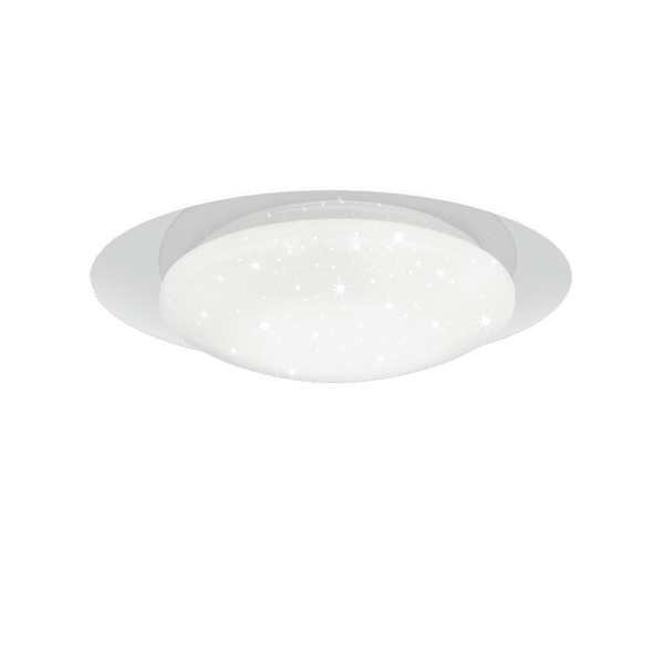 Lámpara de Techo FRODO LED Regulable Blanca con Luz de Estrella - Eficiencia Energética - Color: Blanco - Material: Plástico - Tipo de Luz: LED - Lúmenes: 1000 - Temperatura: 2700 - 5500K
