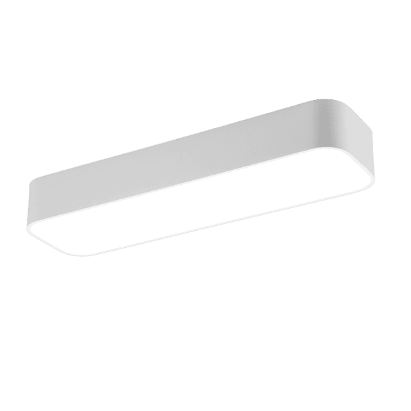 Lámpara de Techo LED ASTERION - Blanco Mate, Ajustable y Eficiente Energéticamente - Color: Estera blanca - Material: Metal - Tipo de Luz: LED - Lúmenes: 2400 - Temperatura: 2700 - 6500K