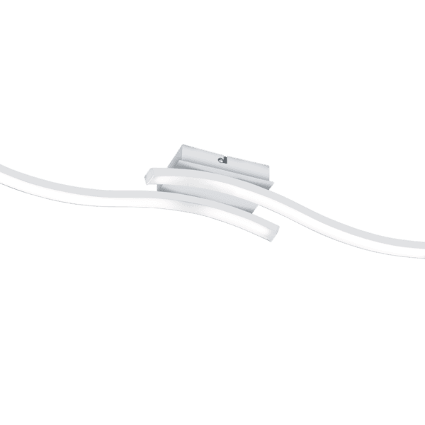 Lámpara de Techo ROUTE LED Blanco Mate - Diseño Moderno y Eficiencia Energética - Color: Estera blanca - Material: Metal - Tipo de Luz: LED - Lúmenes: 600 - Temperatura: 4000K