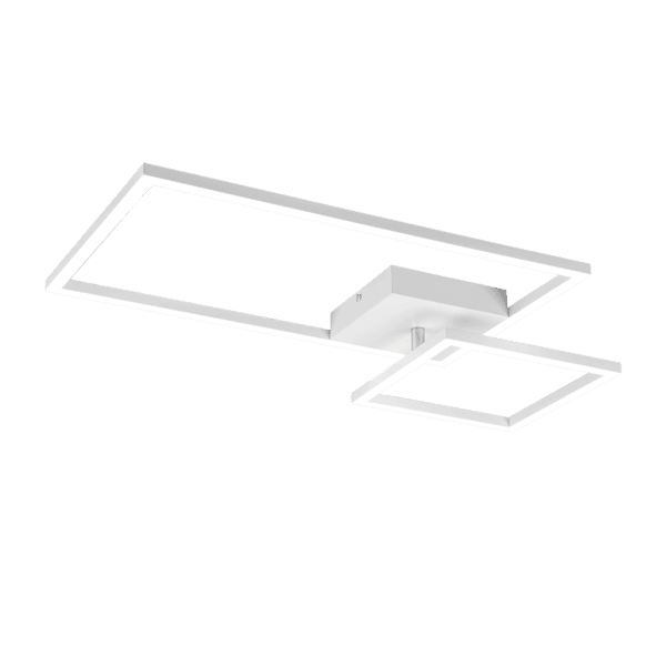 Lámpara de Techo PADELLA LED Blanca - Iluminación Moderna y Eficiente - Color: Estera blanca - Material: Metal - Tipo de Luz: LED - Lúmenes: 3000 - Temperatura: 4000K