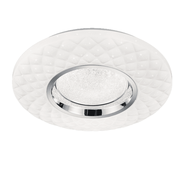 Lámpara de Techo LED MAGNOLIA 39cm Blanca con Regulador y Luz Nocturna - Color: Blanco - Material: Plástico - Tipo de Luz: LED - Lúmenes: 2500 - Temperatura: 3000 - 6000K