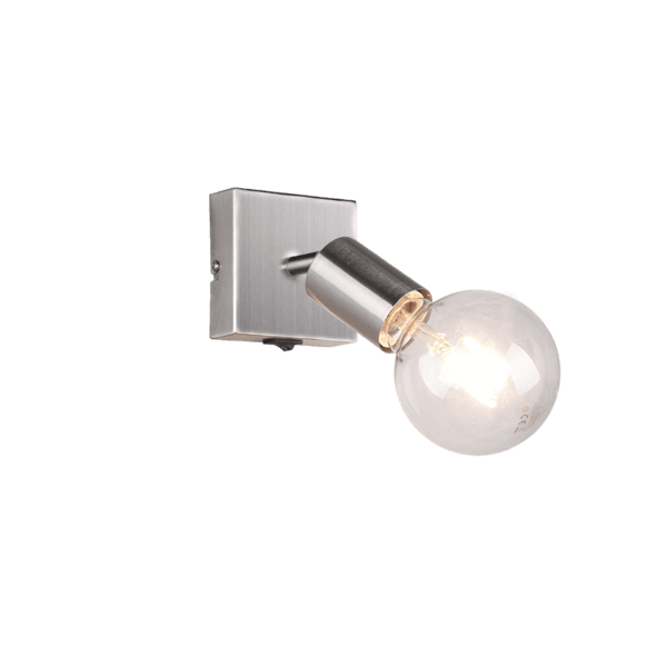Luminaria VANNES Níquel Mate - Diseño Sencillo y LED - Color: Níquel mate