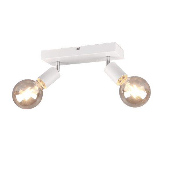 Lámpara VANNES Blanco Mate - Diseño Sencillo LED - Color: Estera blanca