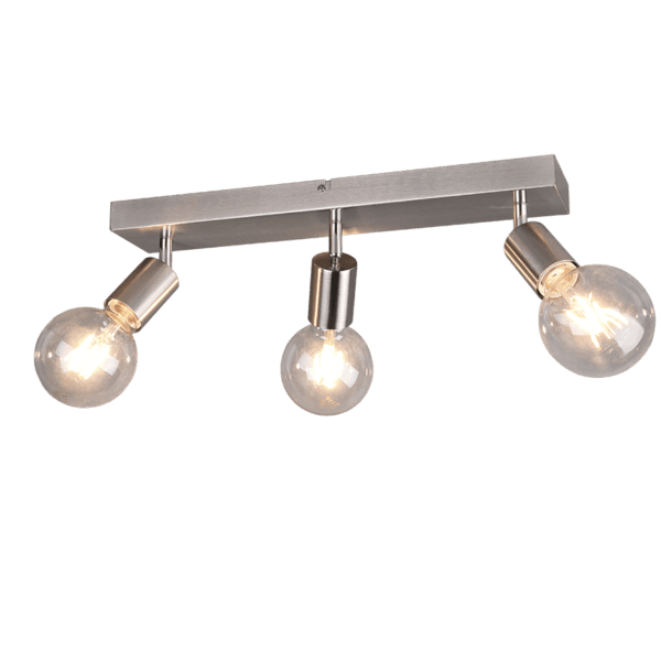 Luminaria VANNES Níquel Mate - Diseño Sencillo y Eficiencia Energética LED - Color: Níquel mate - Material: Metal