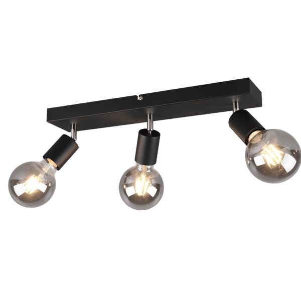 Luminaria VANNES en Negro Mate: Diseño Sencillo LED - Color: Estera negra