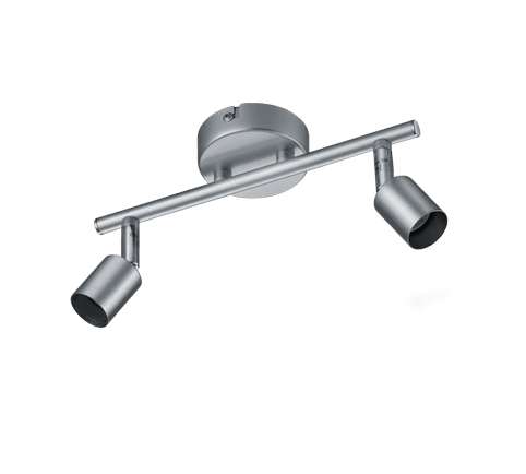 Proyector PARIS 25 cm en titanio - Ilumina y ahorra energía con estilo - Color: Titán - Material: Metal