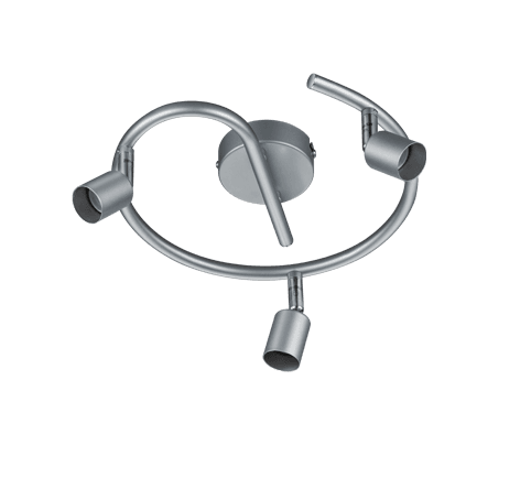 Proyector PARIS 26 cm en Titanio - Iluminación LED Eficiente y Versátil - Color: Titán - Material: Metal