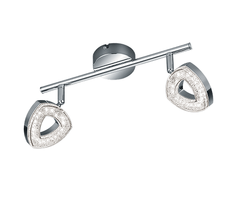 R82132106 Luminaria TOURS LED Moderna Cromada - Eficiencia Energética y Diseño Minimalista - Color: Cromo - Material: Metal - Tipo de Luz: LED - Lúmenes: 400