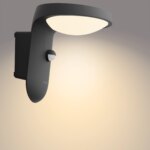 Aplique LED Philips Tyla Con Sensor Antracita