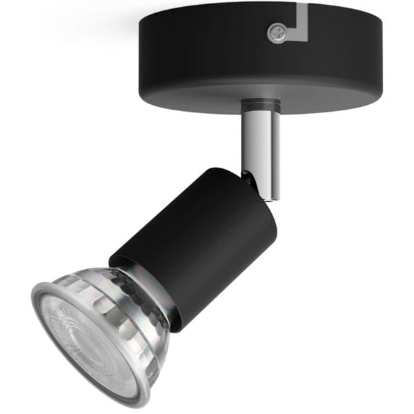 Lámpara Philips Limbali 1x GU10 Negra
