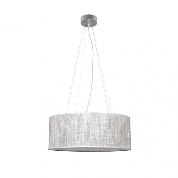 Colgante Asuncion 4xe27 Gris Regx50d