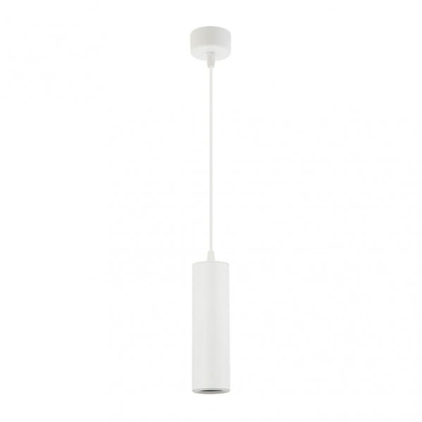 Colgante Drach 1xgu10 Blanco Regx6x6 cm