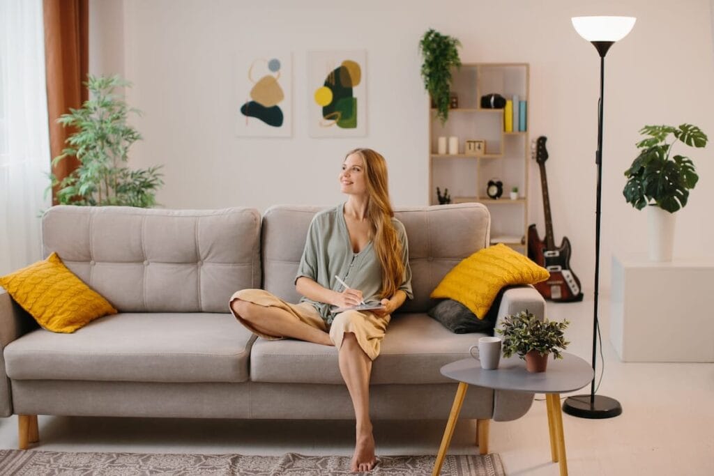 lamparas de pie de salon